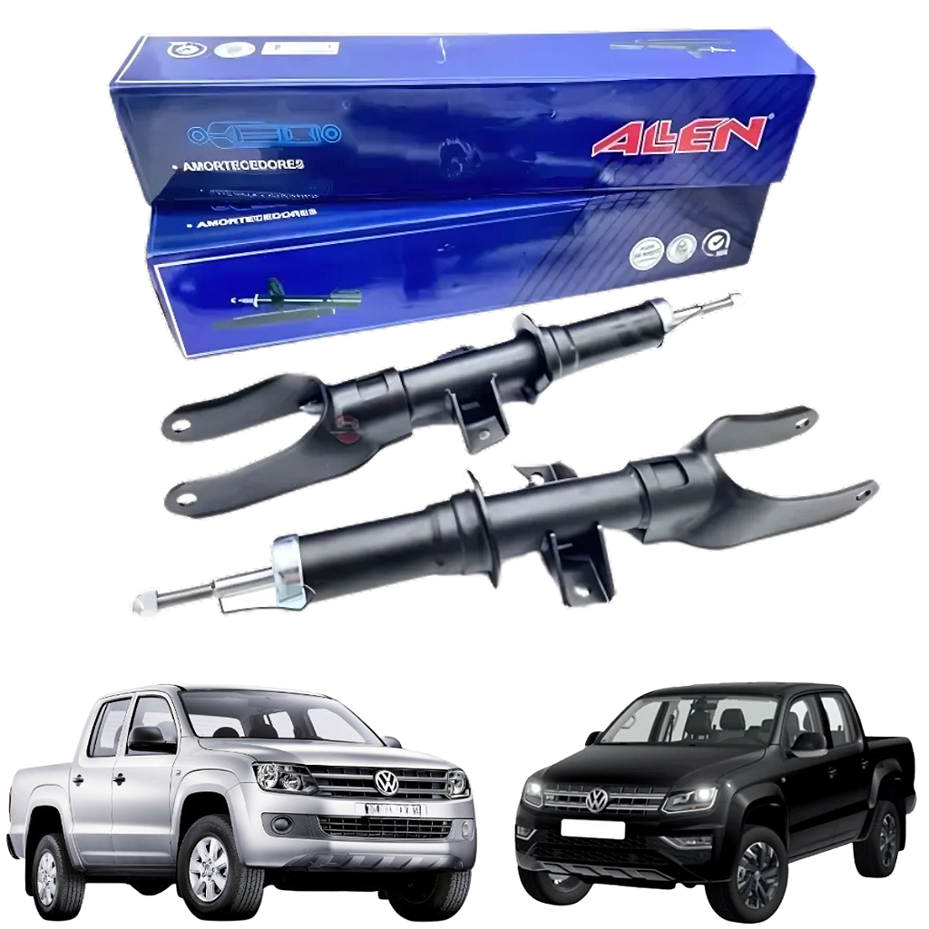 Par Amortecedores Dianteiro Volkswagen Amarok V6 2010 A 2022 - Caminhonete  & Cia