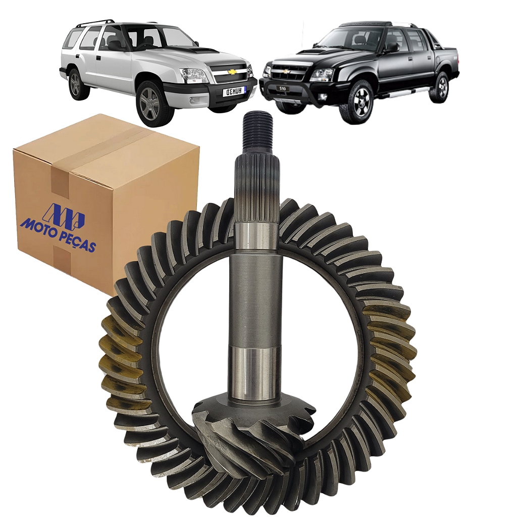 Kit Coroa Pinhão 11x47 Dana 44-3 S10 Blazer 2.5/2.8 Diesel - Caminhonete &  Cia