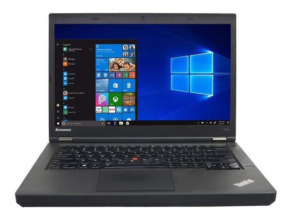 Notebook Lenovo Thinkpad T440p Core I5 4ª 8gb Ssd 240gb Wifi