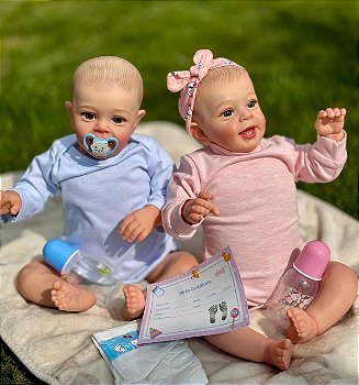 Bebê Reborn Gêmeos Casal