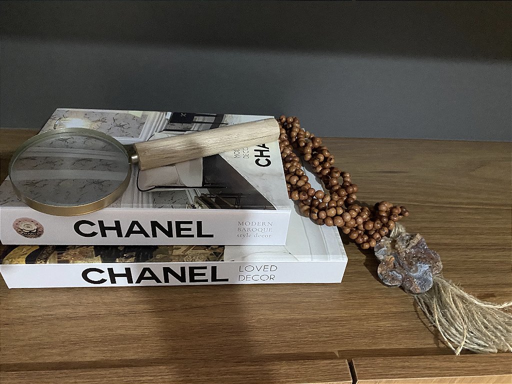 Livro Caixa DECOR INSPIRED BY CC - Madeira 24x16x4cm - Trevisan