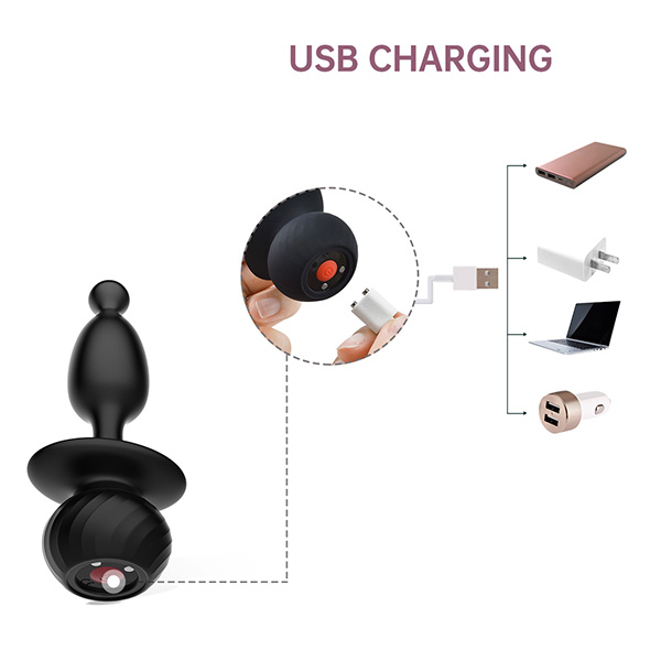 Magic Bunny - Plug Anal Vibratório com APP - Magic Motion - MM023