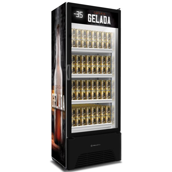 Cervejeira Expositor VN44AH Optima 434 Litros (Adesivada
