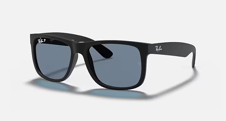 Óculos Ray Ban JUSTIN CLASSIC - Lente Azul-escuro - Meu Exagerado
