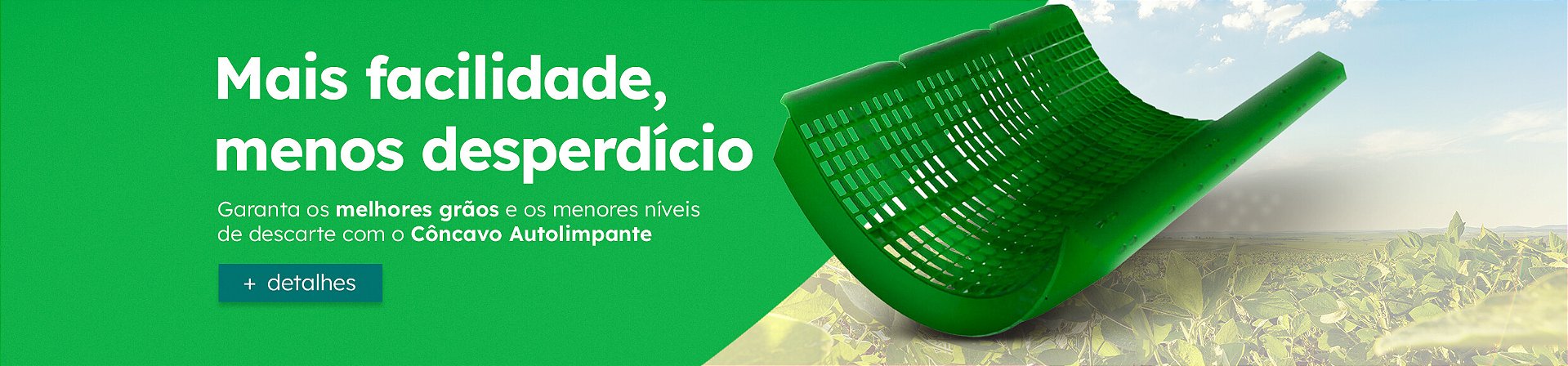 Banner Côncavo da Loja Agriex