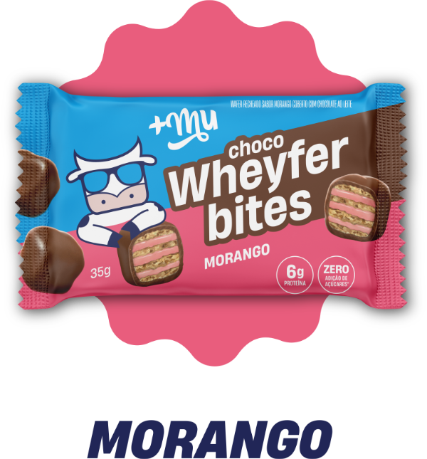 Chocowheyfer Bites Morango