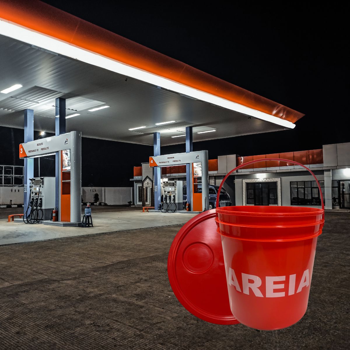 Como o balde de areia pode salvar vidas em um posto de gasolina: A importância da prevenção de incêndios