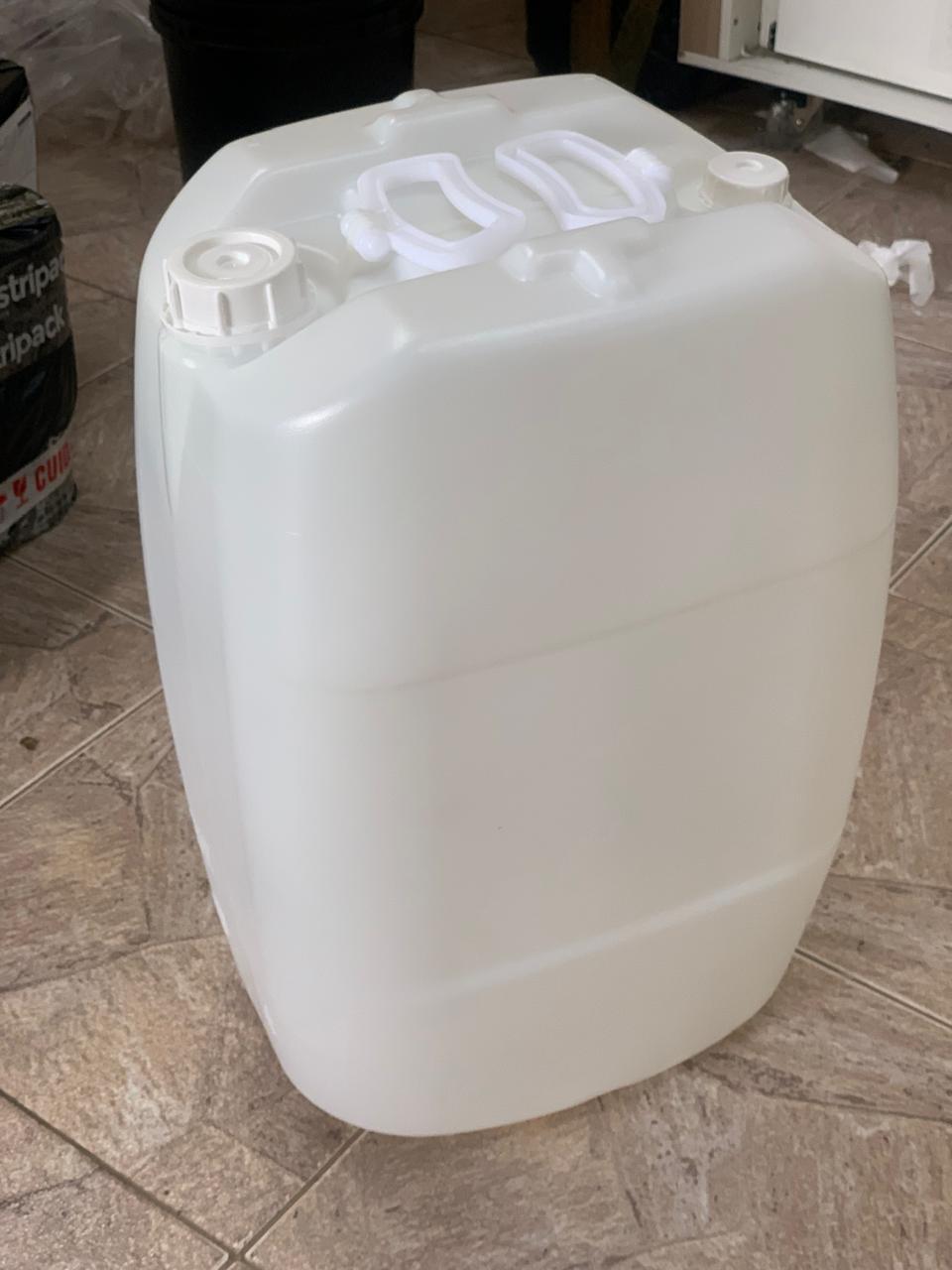 Bombona Translucida de 50 Litros com Tampa Lacre Nastripack