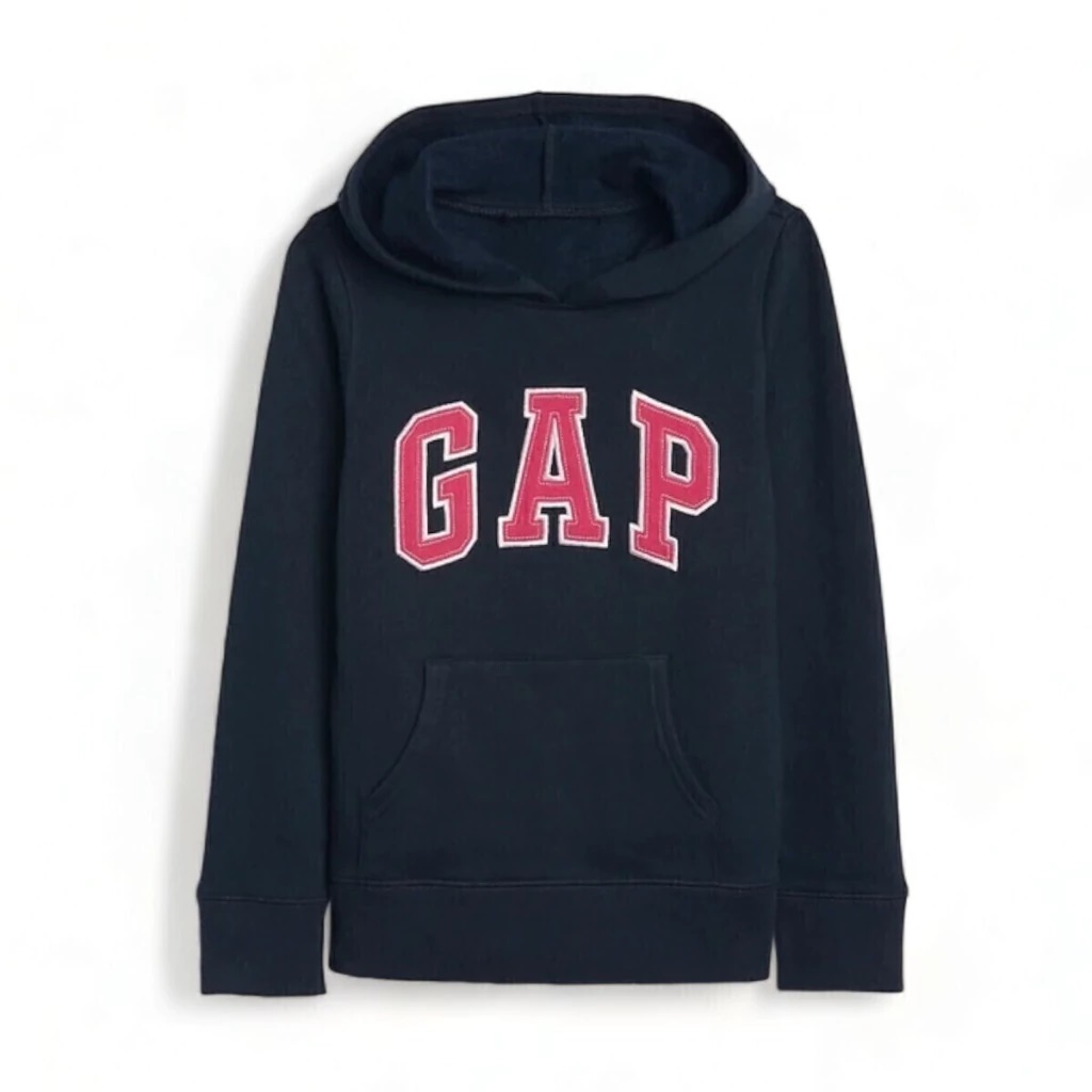 Blusa Casaco Moletom GAP Casaco Kids Azul e Rosa Menina Baby Box