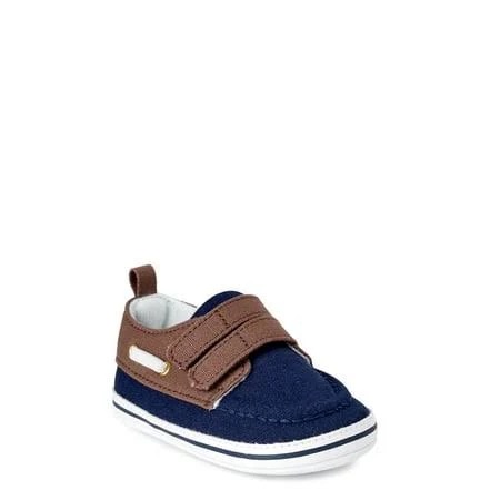Sapatinho Bebe Carters Menino Tenis Azul e Marrom sapato infantil