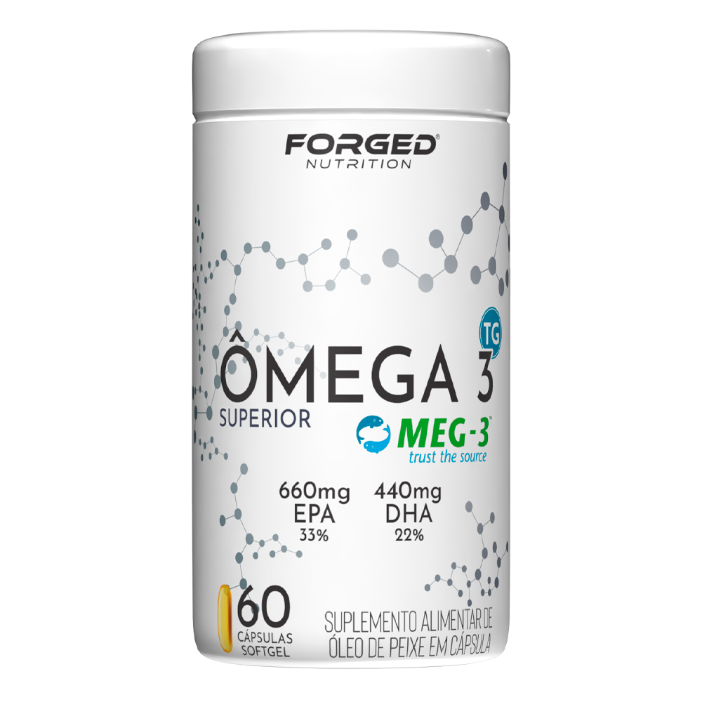 Ômega 3 TG MEG-3 Superior 33/22 Alta Concentração – Forged
