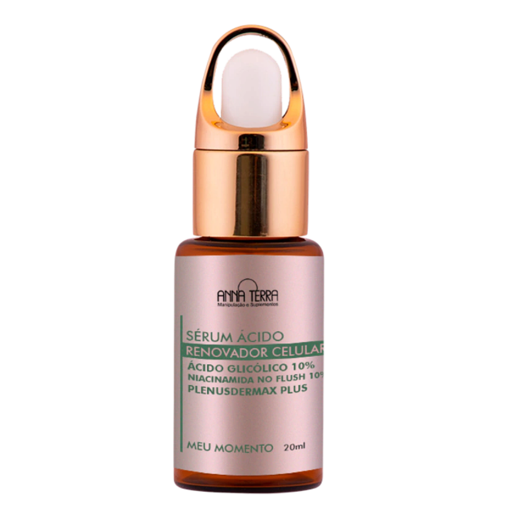 Sérum Ácido Renovador Celular 20ml - Linha Meu Momento - Anna