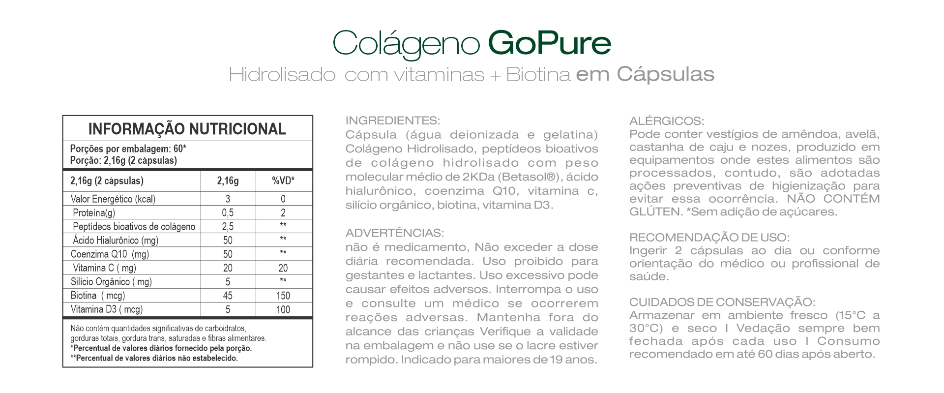 informação nutricional