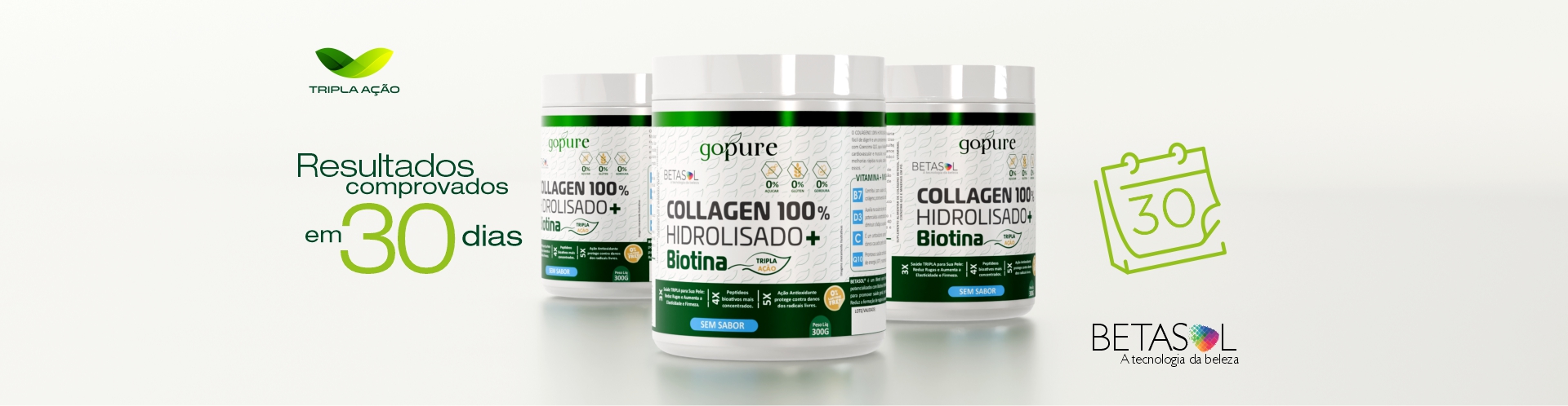 Collagen Biotina Sem Sabor