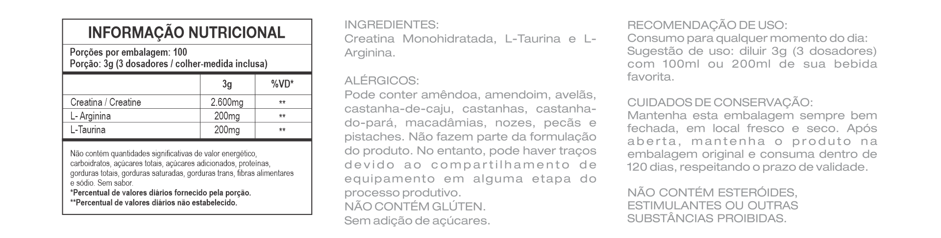 Creatina GoPure