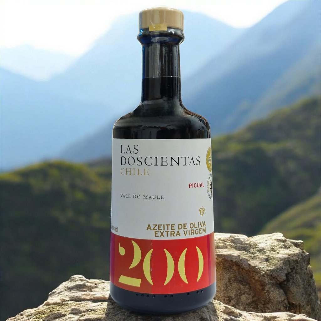 Azeite Extra Virgem Las Docientas Picual 500ml. Chileno - Azeite