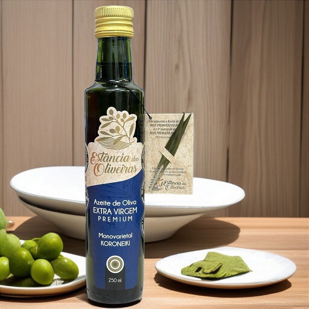 Azeite Extra Virgem Estancia Das Oliveiras Koroneiki 250ml