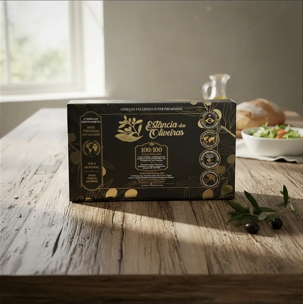 Kit Premiado Azeites Estancia das Oliveiras - Azeite de A AZeite