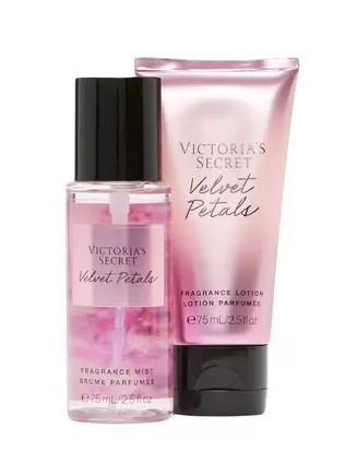Victoria's Secret - Kit Body Splash + Body Lotion Mini Velvet