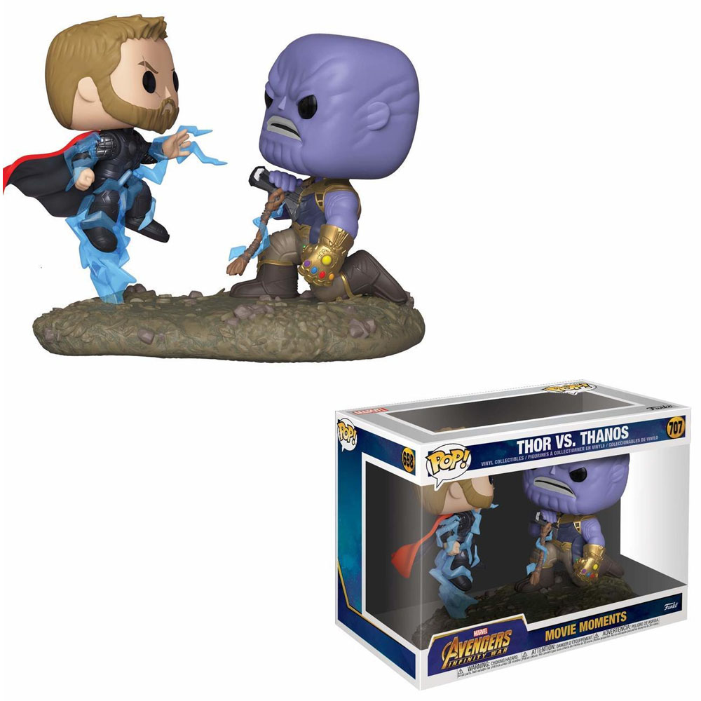 Funko Pop Marvel Avengers Infinity War Thor vs Thanos 707