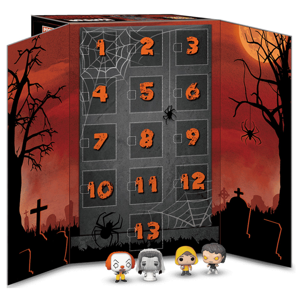 Funko 13 Day Spooky Countdown フィギュアセット Calendário Funko Pop Pocket Calendar Horror 13 Day Spooky