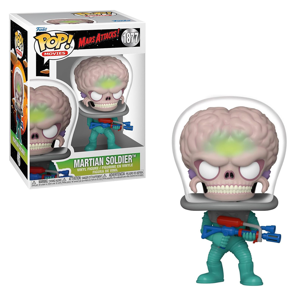 Funko Pop Marte Ataca Martian Soldier 1877 - DivertidaGeek