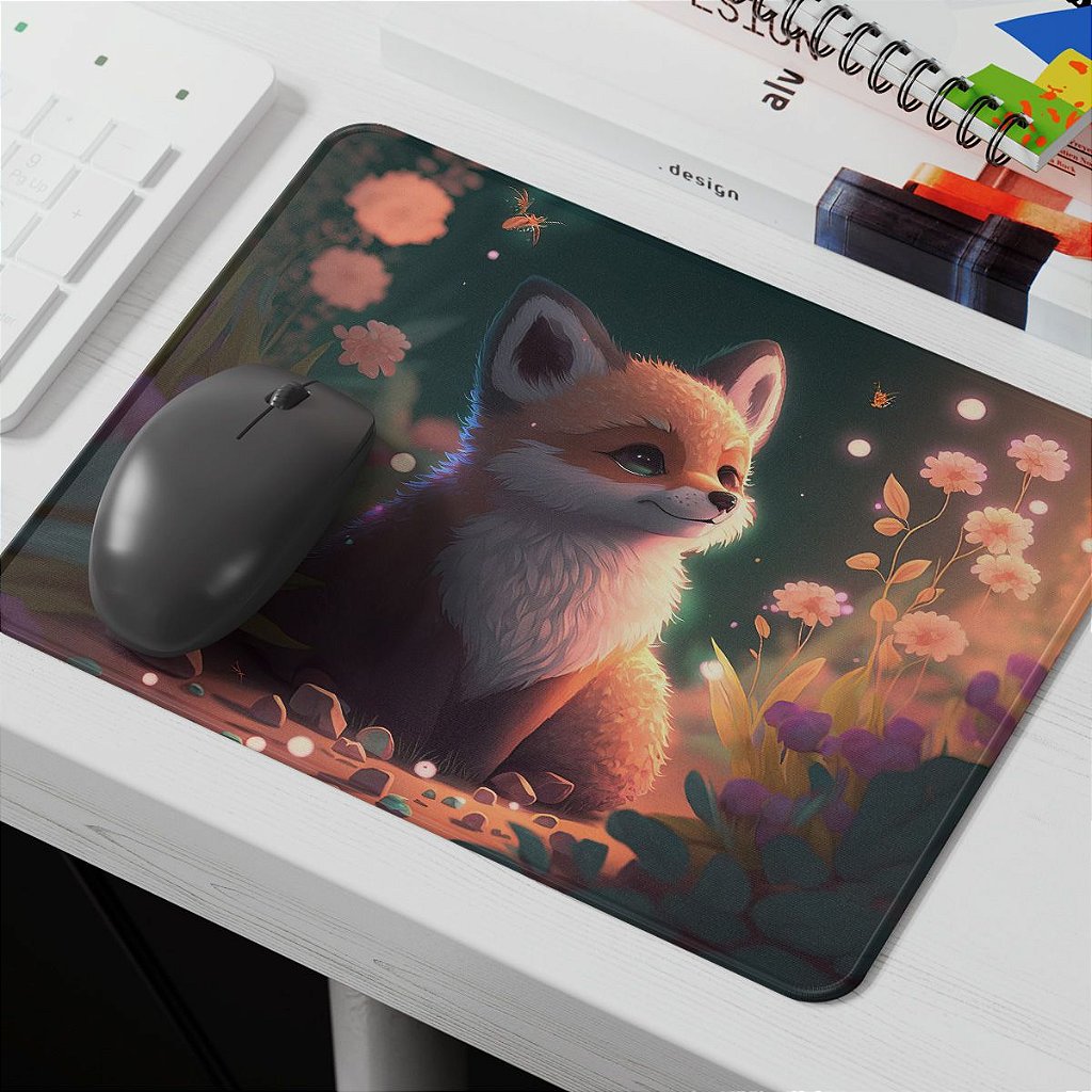 Mouse Pad o Pequeno Príncipe e a Raposa