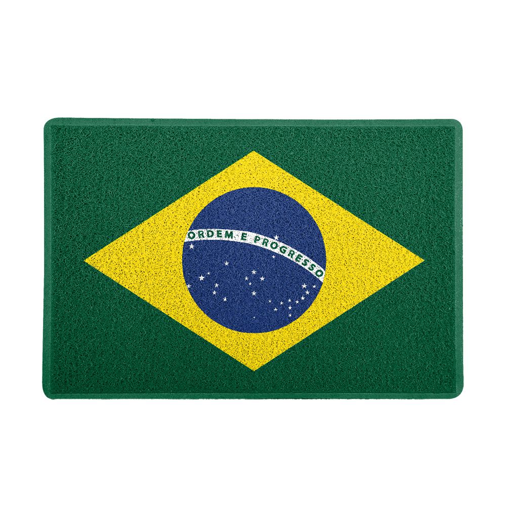 Lavando a bandeira do brasil