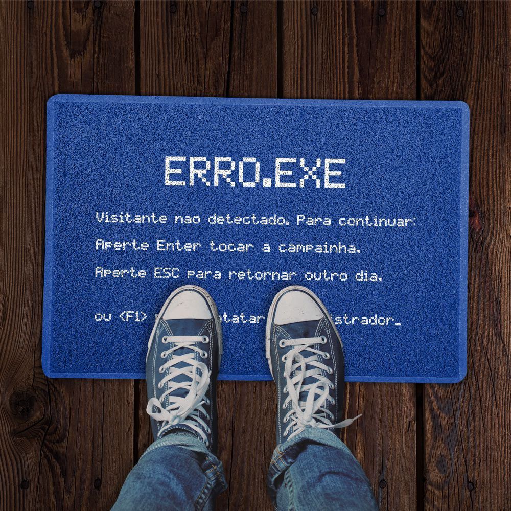 Capacho 60x40cm Beek Geek's Stuff