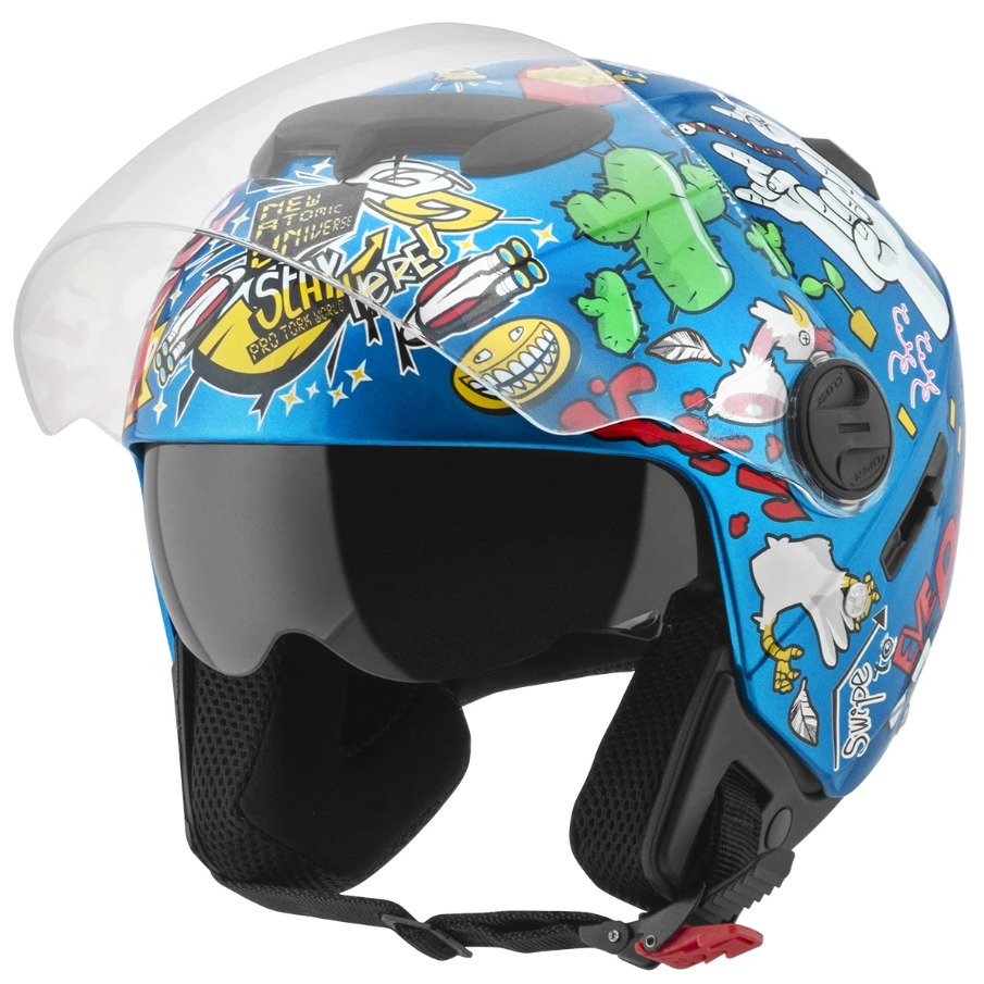 Capacete New Atomic Universe - Jeff Motos