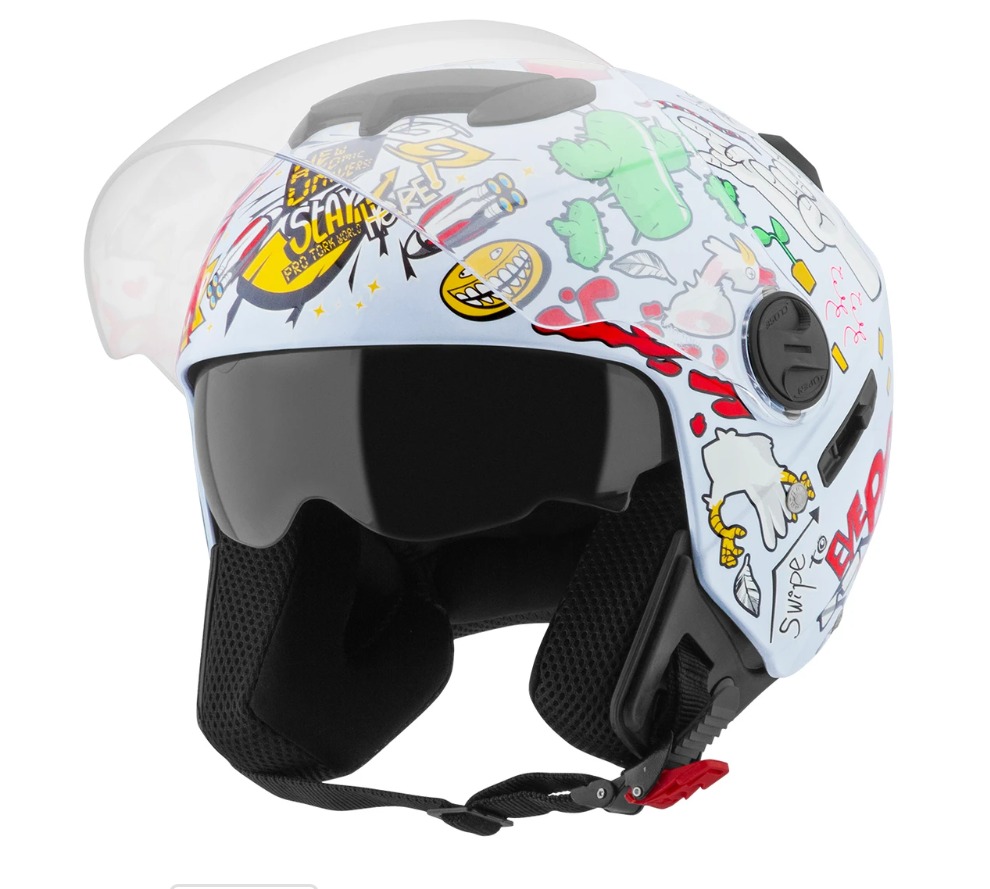 Capacete New Atomic Universe - Jeff Motos