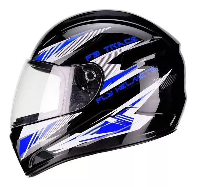 G-Rap レア！/ Francis H. Whyte Capacete Fly F9 Trace - Jeff Motos