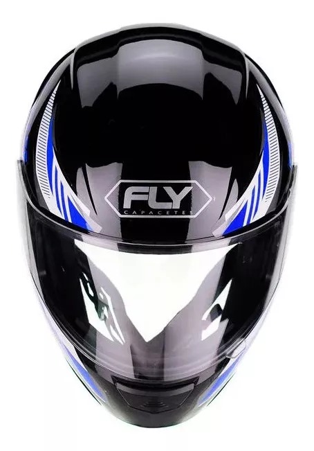 Capacete Fly F9 Trace - Jeff Motos