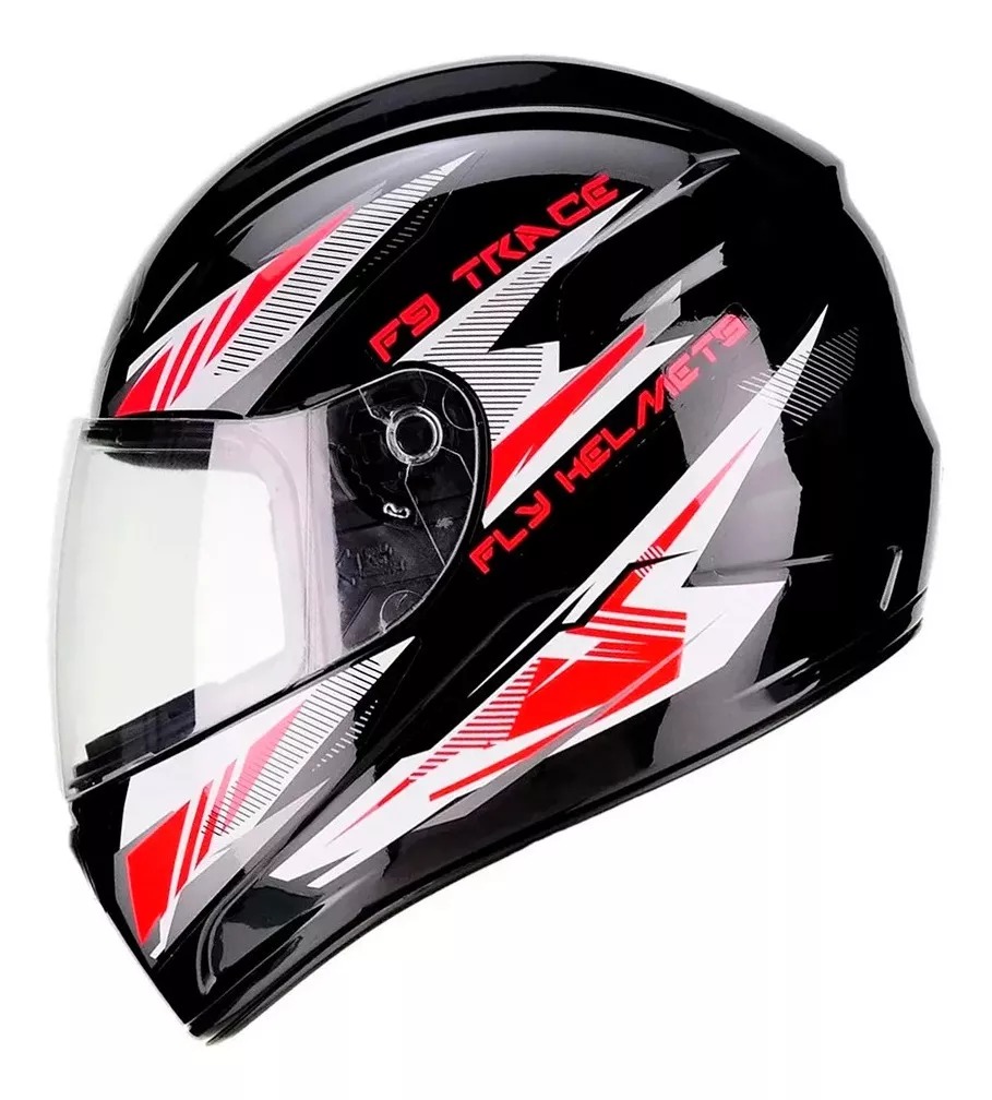 Capacete Fly F9 Trace - Jeff Motos