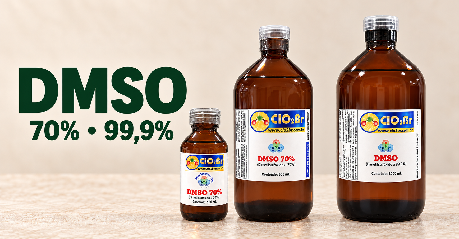 DMSO: seleção de produtos CLO2BR