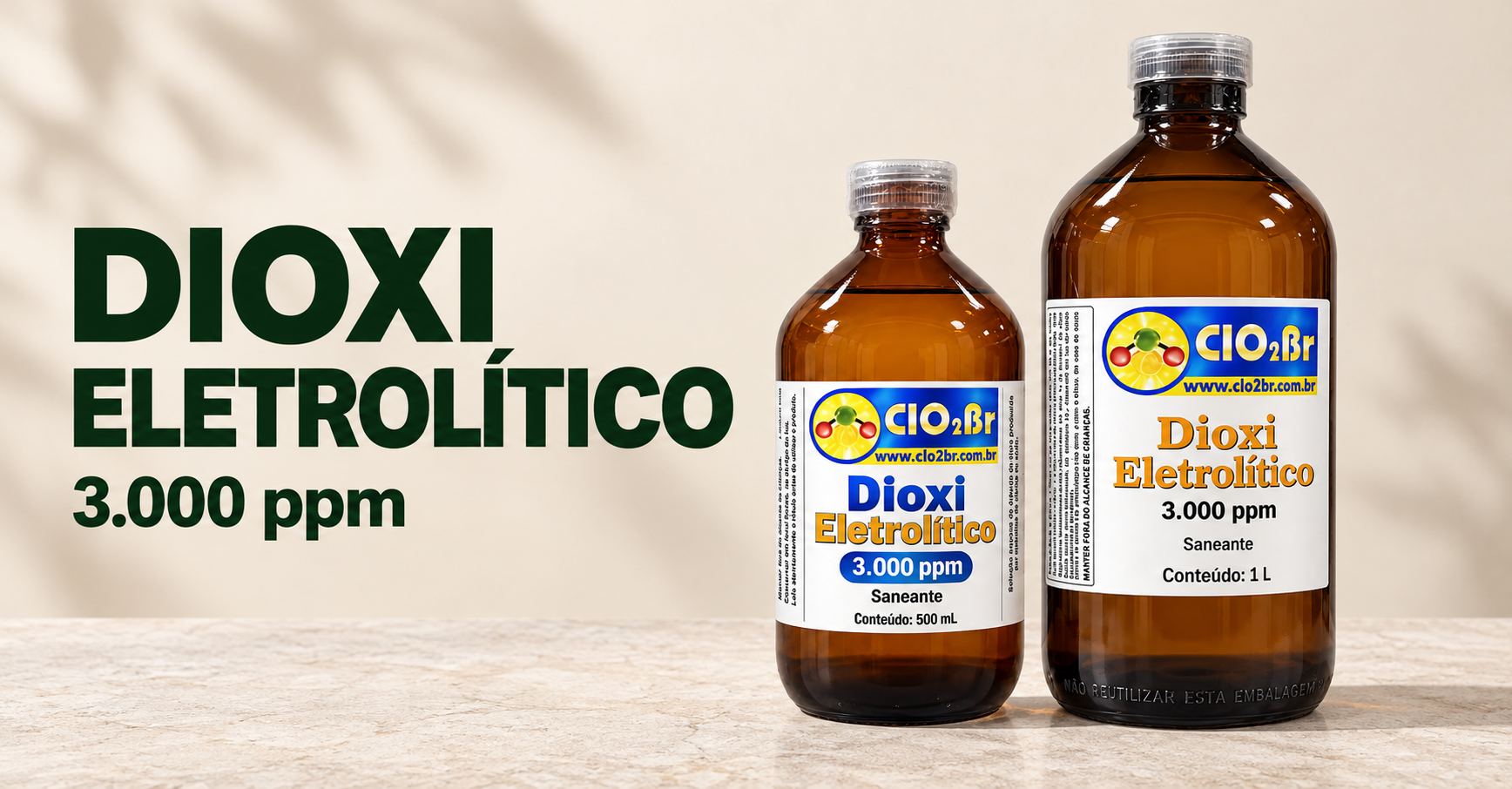 DIOXI ELETROLÍTICO: seleção de produtos CLO2BR