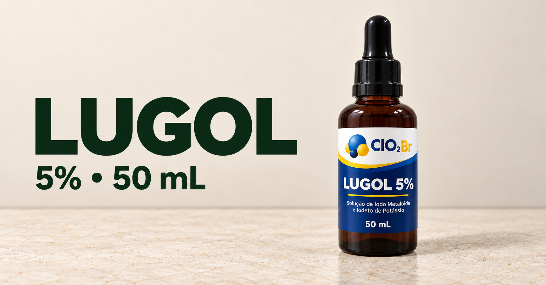 LUGOL: seleção de produtos CLO2BR