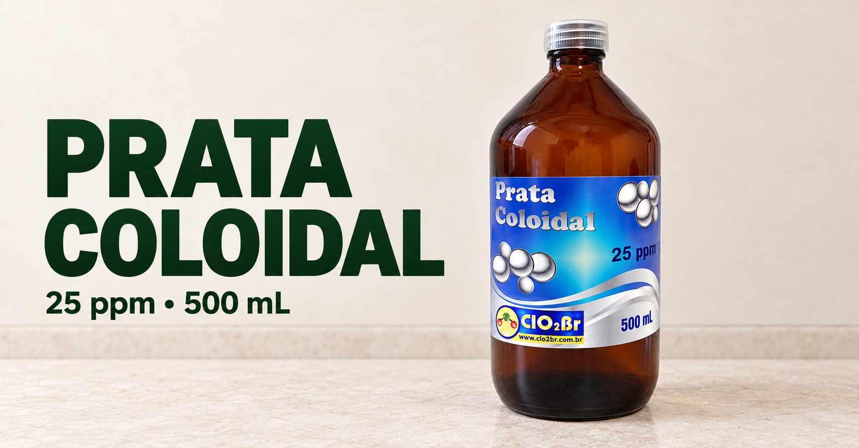 PRATA COLOIDAL: seleção de produtos CLO2BR
