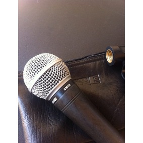 Microfone Dinâmico Cardióide SM48-LC de Mão - SHURE - Kalifa Prime