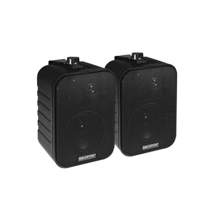 Caixa de Som Ambiente SK-CXP604 Preta Par - SKYPIX - Kalifa Prime