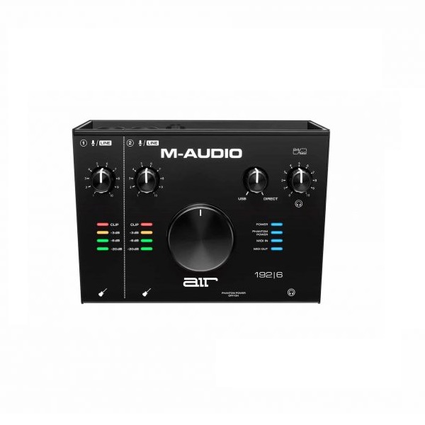 M-AUDIO AIR 192|6 USBオーディオインターフェイス Interface M-audio Air 1926 Usb 24bits 192khz Preto | Parcelamento