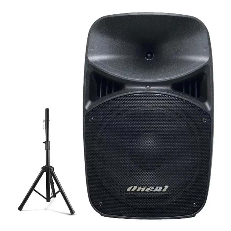 Caixa Acústica Ativa OPB-912 BT Bluetooth 12 Pol+Tripé ONEAL