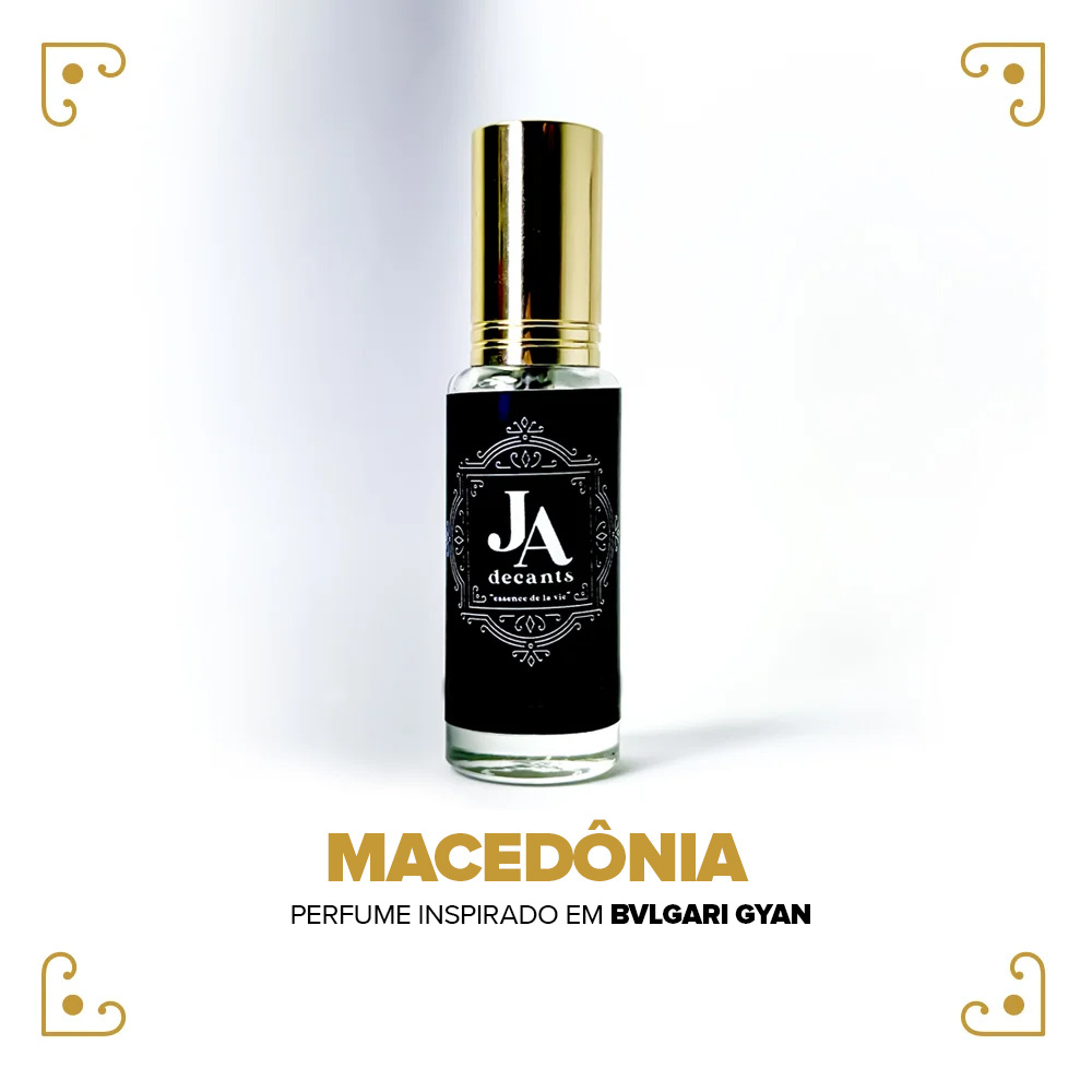 MACEDONIA- Perfume Inspirado em BVLGARI GYAN JA DECANTS