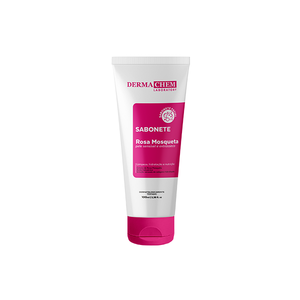 Sabonete Ultra Hidratante Rosa Mosqueta 100ml - Dermachem Laboratory