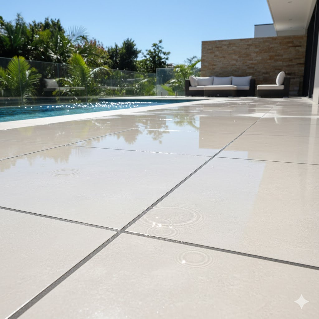 Rejuntes e áreas externas