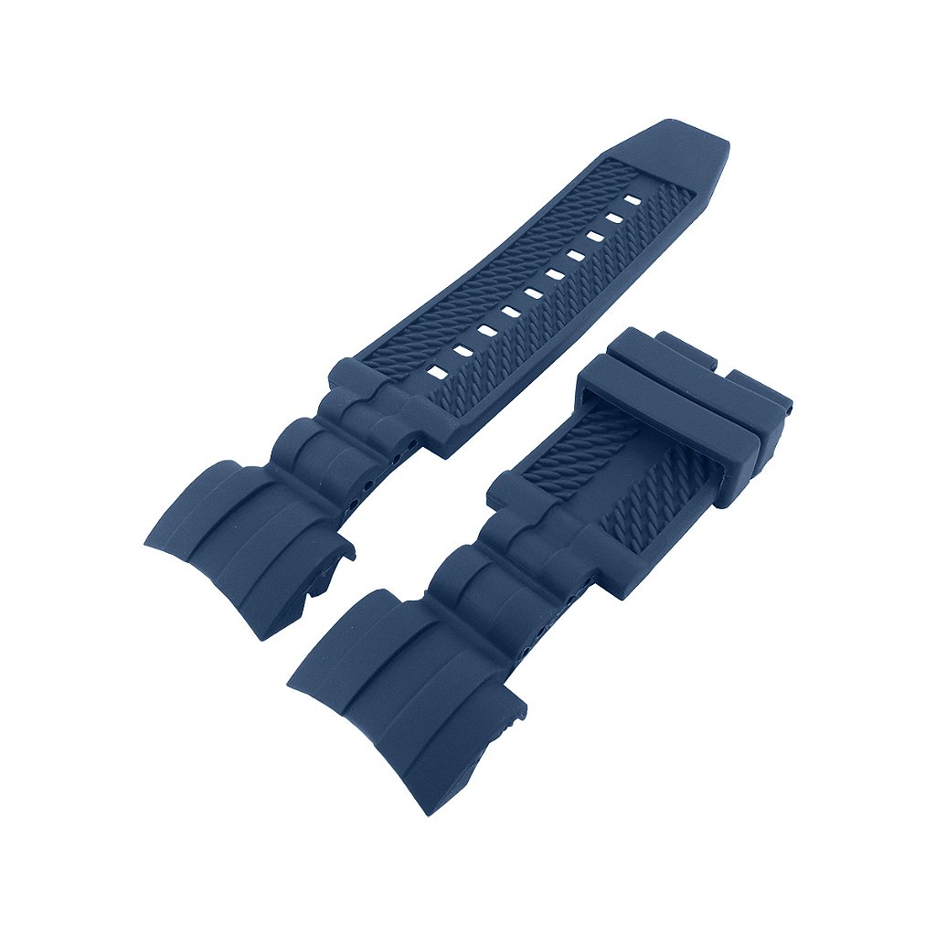 Pulseira para Relógio Compatível com Invicta Reserve Bolt Zeus Men/ Jason Taylor/ Bolt Men Silicone Azul