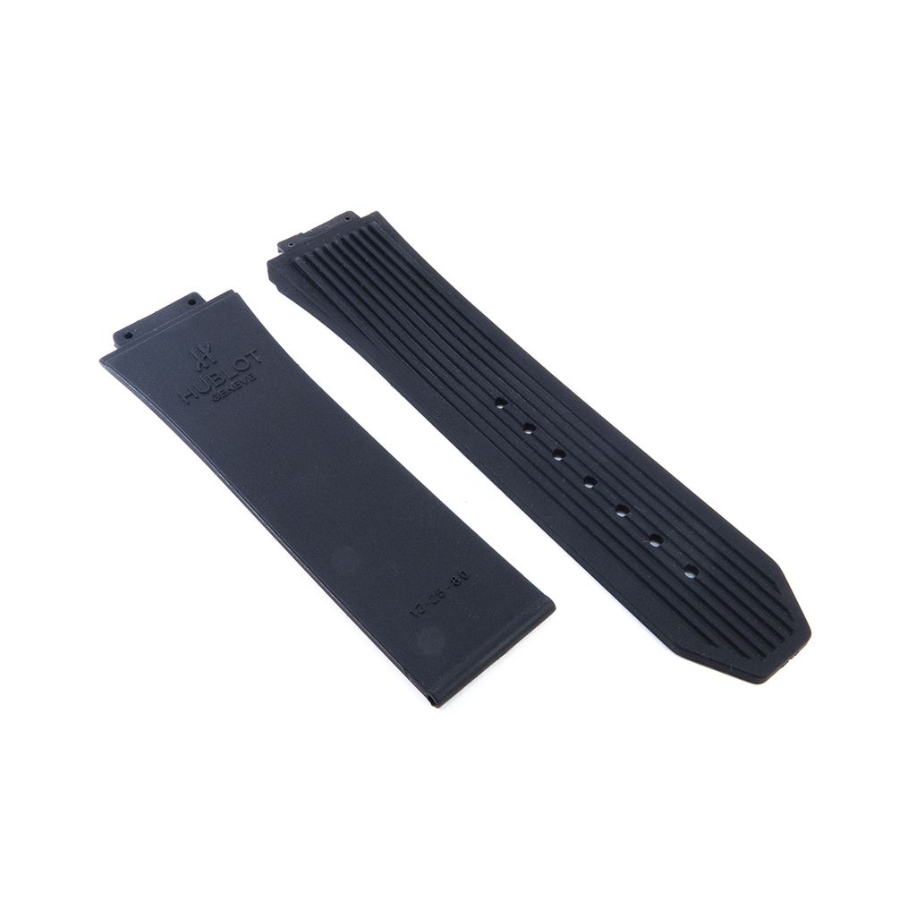 Pulseira para Relógio Compatível com Hublot Big Bang Encaixe de 25mm Borracha Listrada Alta Resistencia