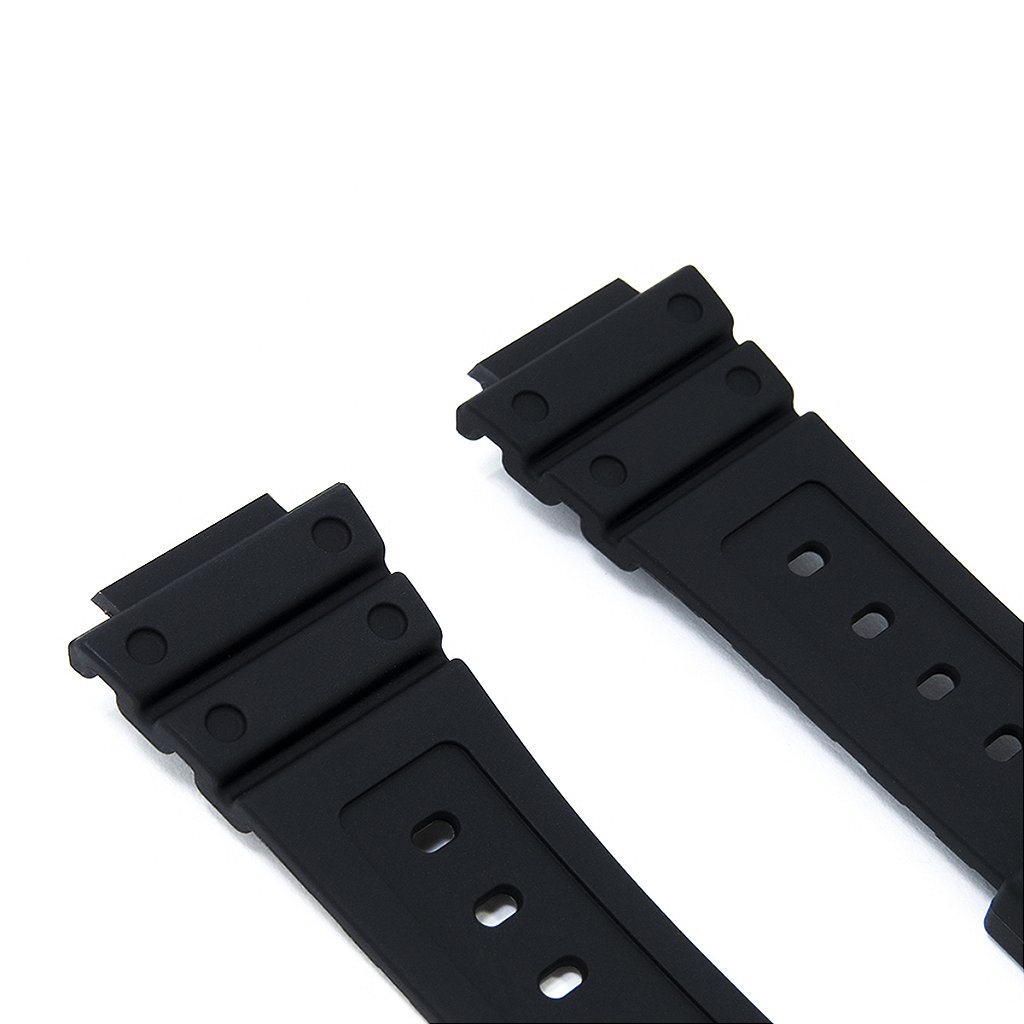 Pulseira para Relógio Compatível com Casio G-Shock Series 5600 Borracha Preto Encaixe de 16mm