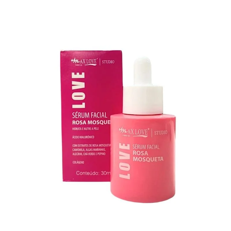 SÉRUM FACIAL ROSA MOSQUETA - MAX LOVE - ZURI BEAUTY