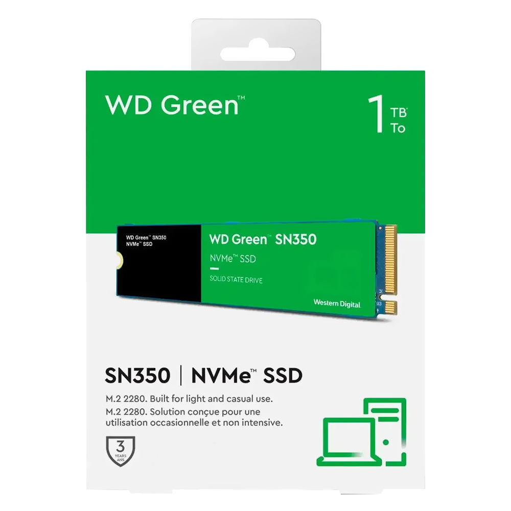 ssd m.2 nvme western digital wd green 1tb - Info7 Informática